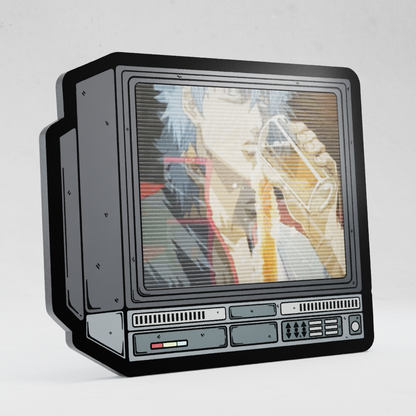 CRTV Lenticular Gintama Pin
