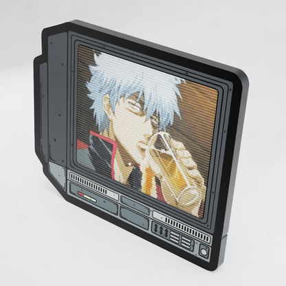 CRTV Lenticular Gintama Pin