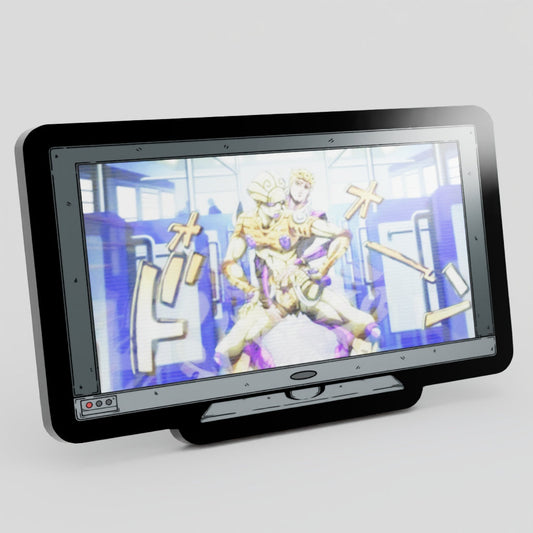 Monitor Lenticular Giorno Enamel Pin