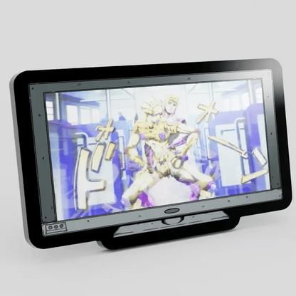 Monitor Lenticular Giorno Enamel Pin