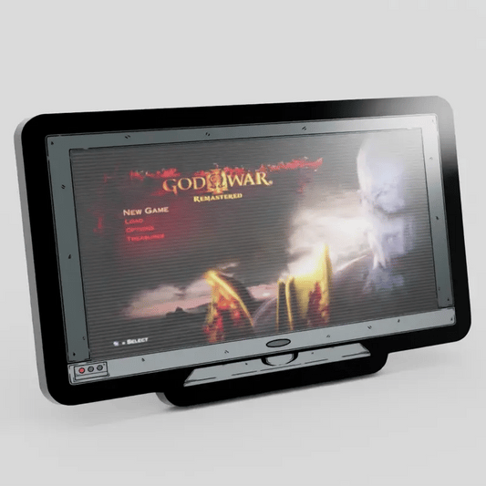 Monitor Lenticular God Of War Enamel Pin