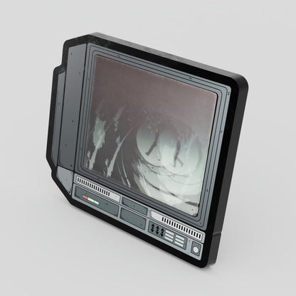 CRTV Lenticular Golden Eye Pin