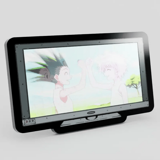 WS-Monitor Lenticular Hunter X Hunter Fist Bump Enamel Pin