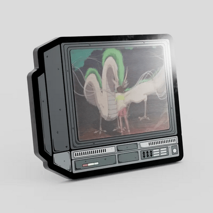 CRTV Lenticular Haku Pin