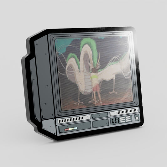 CRTV Lenticular Haku Pin