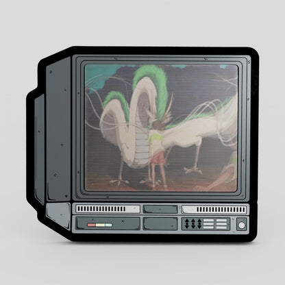 CRTV Lenticular Haku Pin