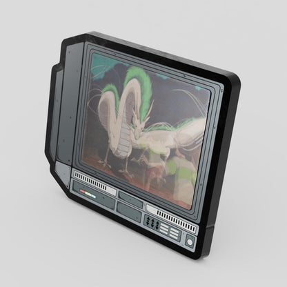 CRTV Lenticular Haku Pin