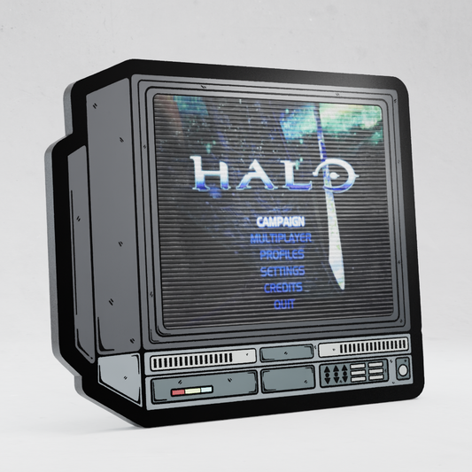 CRTV Lenticular Halo Pin