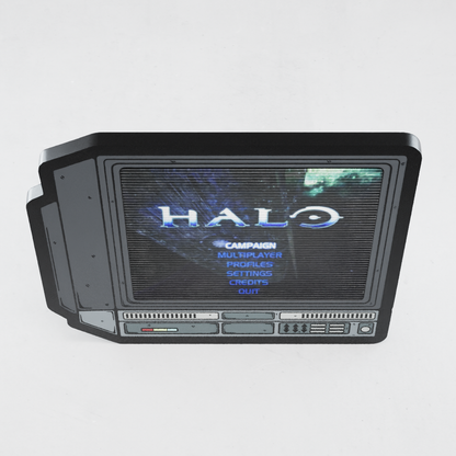 CRTV Lenticular Halo Pin