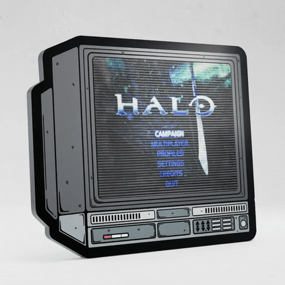 CRTV Lenticular Halo Pin