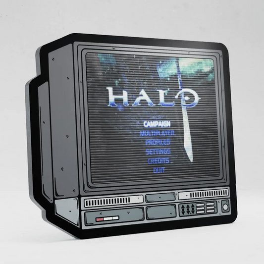 CRTV Lenticular Halo Pin