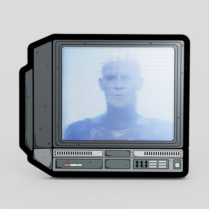 CRTV Lenticular Pinhead Pin