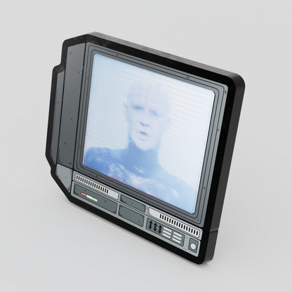 CRTV Lenticular Pinhead Pin