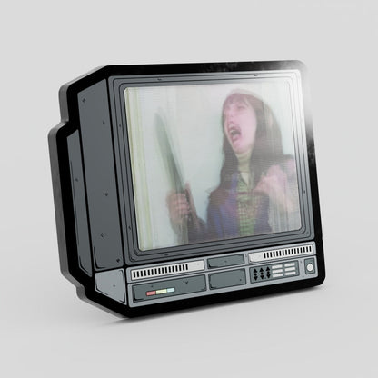 CRTV Lenticular The Shining Here's Johnny Pin