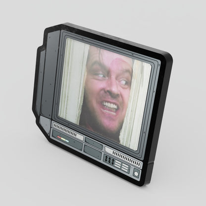 CRTV Lenticular The Shining Here's Johnny Pin