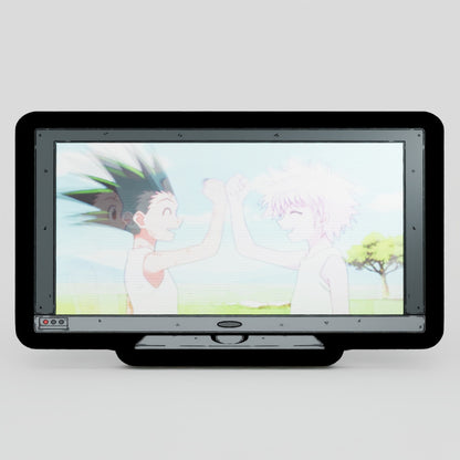 WS-Monitor Lenticular Hunter X Hunter Fist Bump Enamel Pin