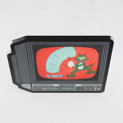 CRTV Lenticular Itchy and Scratchy Pin