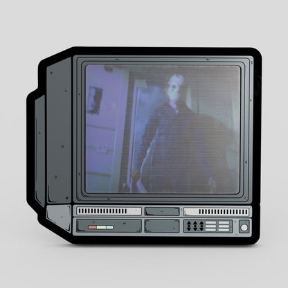 CRTV Lenticular Jason Breaks Door Pin