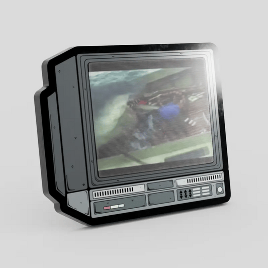 CRTV Lenticular Jaws Pin