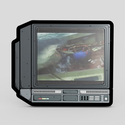 CRTV Lenticular Jaws Pin