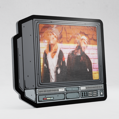 CRTV Lenticular Jay and Silent Bob Strikes Back Pin