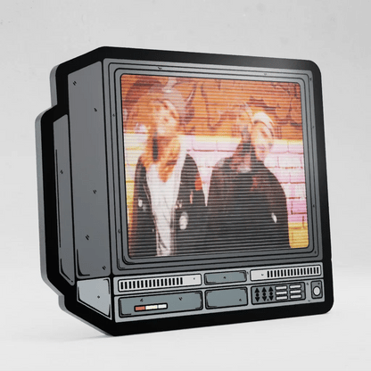 CRTV Lenticular Jay and Silent Bob Strikes Back Pin