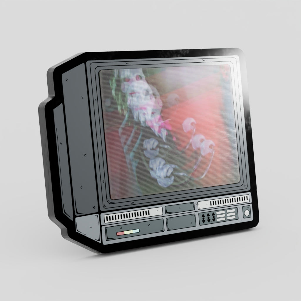 CRTV Lenticular Jigsaw Tricycle Pin