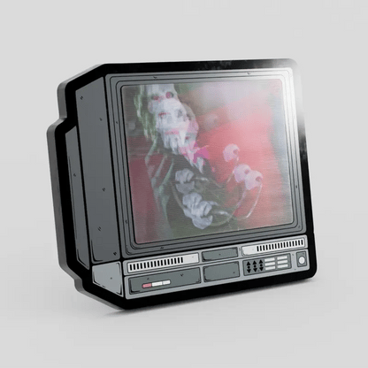 CRTV Lenticular Jigsaw Tricycle Pin