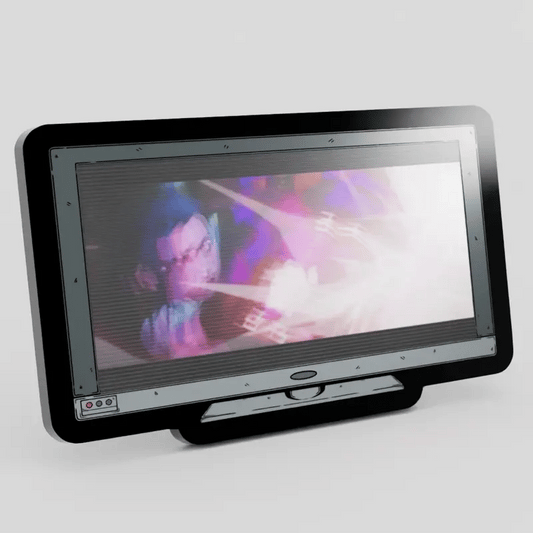 Monitor Lenticular {Arcane} Jinx Gatling Gun Enamel Pin