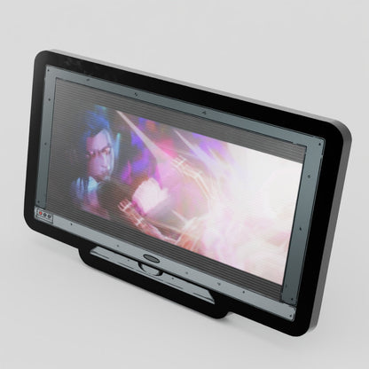 Monitor Lenticular {Arcane} Jinx Gatling Gun Enamel Pin
