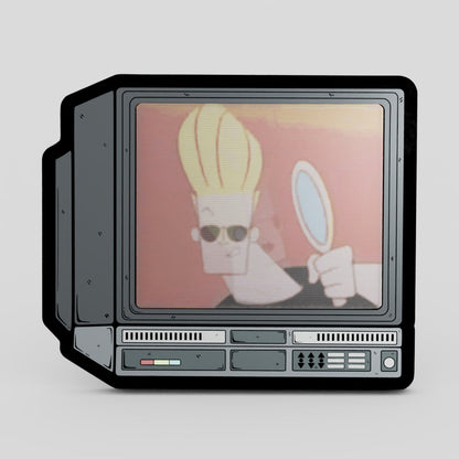 CRTV Lenticular Johnny Bravo Pin