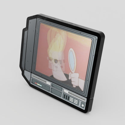 CRTV Lenticular Johnny Bravo Pin