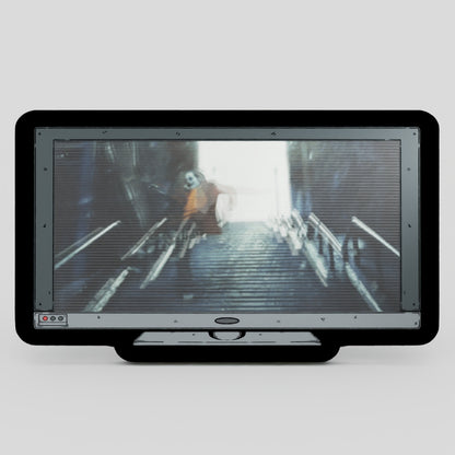 WS-Monitor Lenticular Joker Stairs Enamel Pin