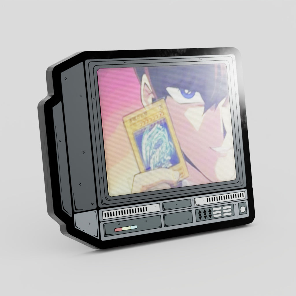 CRTV Lenticular Kaiba Yugioh Pin