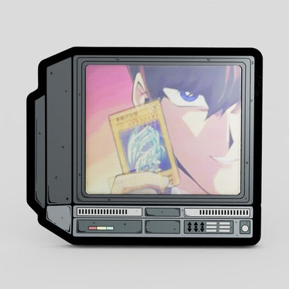 CRTV Lenticular Kaiba Yugioh Pin