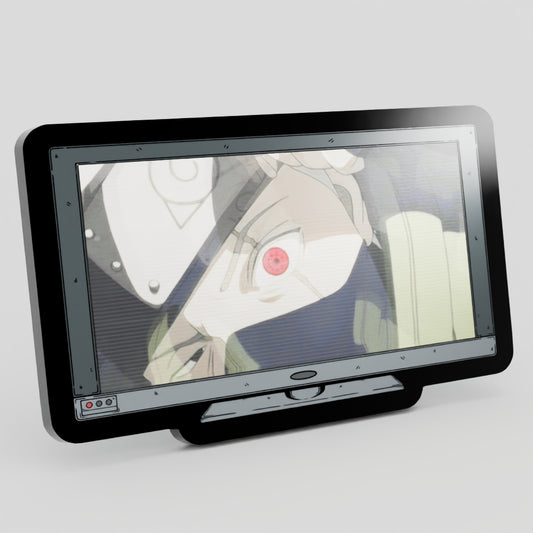 WS-Monitor Lenticular Kakashi Enamel Pin