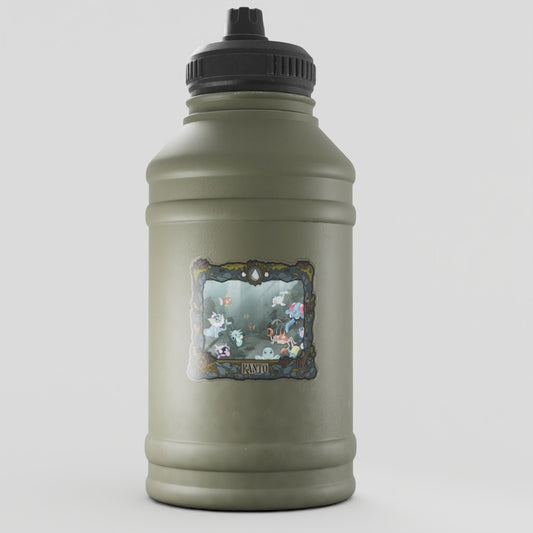 Kanto Aquarium Vinyl Sticker