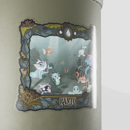 Kanto Aquarium Vinyl Sticker