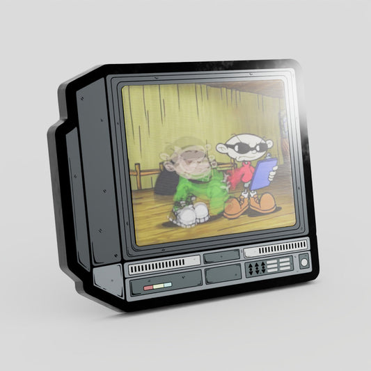 Lenticular Kids Next Door Enamel Pin