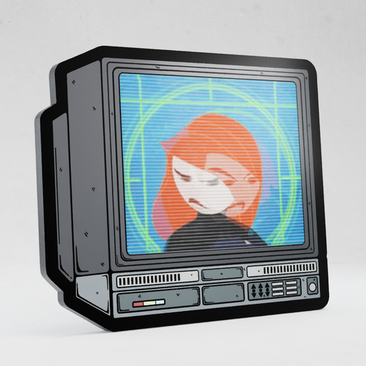 CRTV Lenticular Kim Possible Pin