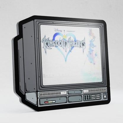 CRTV Lenticular Kingdom Hearts Intro Pin
