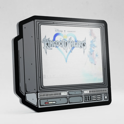 CRTV Lenticular Kingdom Hearts Intro Pin