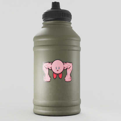 Shredded Kirby Vinyl Sticker