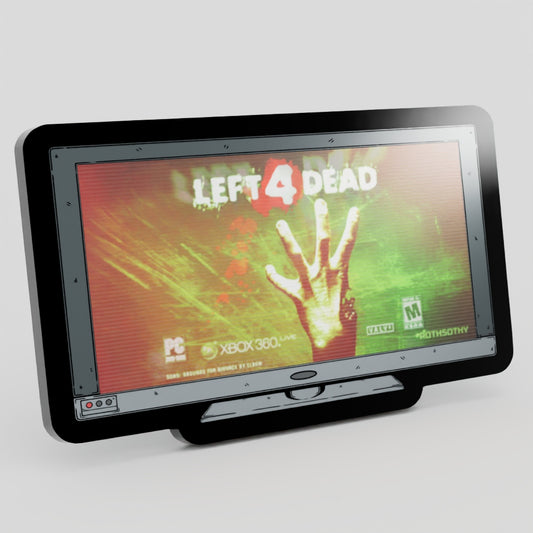 WS-Monitor Lenticular Left 4 Dead Enamel Pin