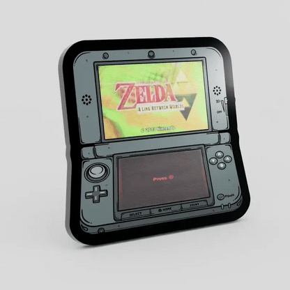 WS-3DS Lenticular Link Between Worlds Enamel Pin