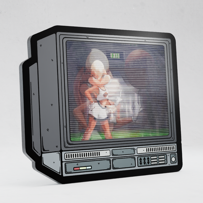 CRTV Lenticular Lola Bunny Pin