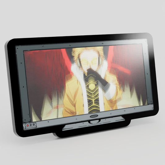 WS-Monitor Lenticular {My Hero Academia} Hawks Enamel Pin