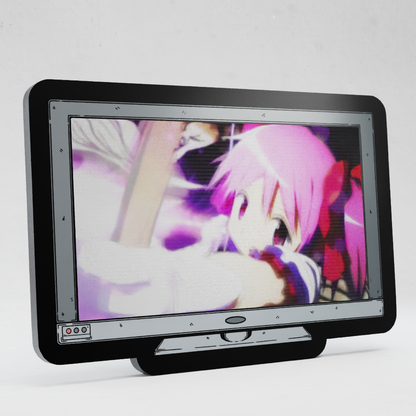 Monitor Lenticular Madoka Magica Pin
