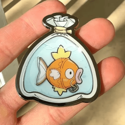 Magikarp Fishbag Lenticular Pin