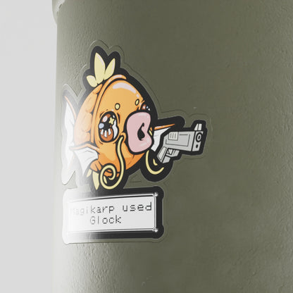 Magikarp Used Glock Vinyl Sticker